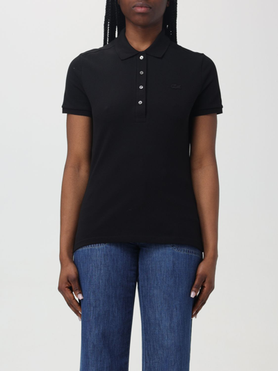 Lacoste Polo Shirt  Woman Color Black