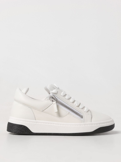 Giuseppe Zanotti Woman Sneakers White Size 8 Leather