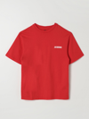 Jacquemus T-shirt  Kids Color Red