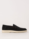 Santoni Loafers  Men Color Black