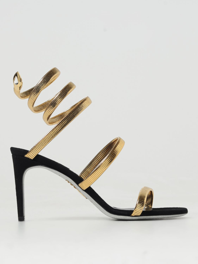 René Caovilla High Heel Shoes Rene Caovilla Woman Color Gold