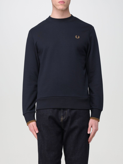 Fred Perry 毛衣  男士 颜色 海军蓝 In Navy