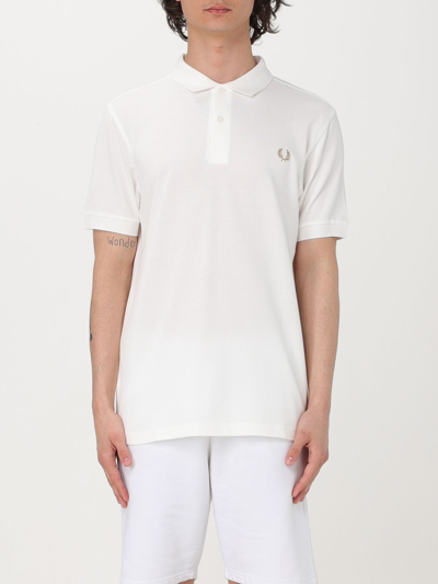 Fred Perry Polo Shirt  Men Color White 1 In White 1