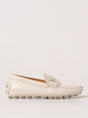 Tod's White Flat Shoe For Woman Xxw52 K0 Ih00