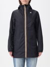 K-way Long-sleeved Casual Jacket In Black