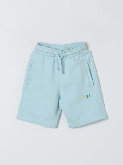 Off-white Pants Off White Kids Kids Color Blue