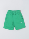 OFF-WHITE PANTS OFF WHITE KIDS KIDS COLOR GREEN,F31875012