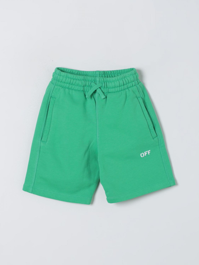 Off-white Pants Off White Kids Kids Color Green