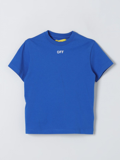 Off-white T-shirt Off White Kids Kids Color Navy