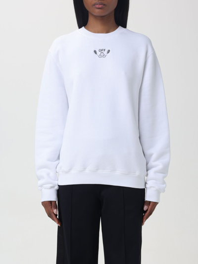 Off-white 卫衣  女士 颜色 白色 In White