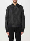 Versace Jeans Couture Technical Fabric Jacket In Black