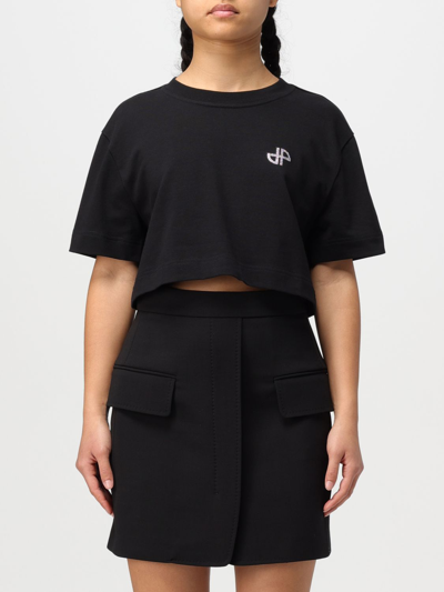 Patou T-shirt Crop  In Black