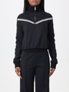Off-white Off White Black Polyamide Blend Sporty Sweatshirt In White