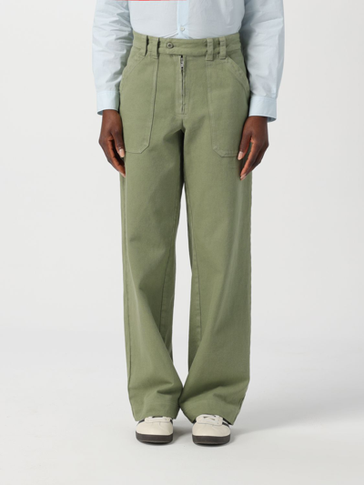 Apc Pants A.p.c. Woman Color Green