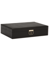 Wolf Palermo Medium Jewelry Box In Anthracite