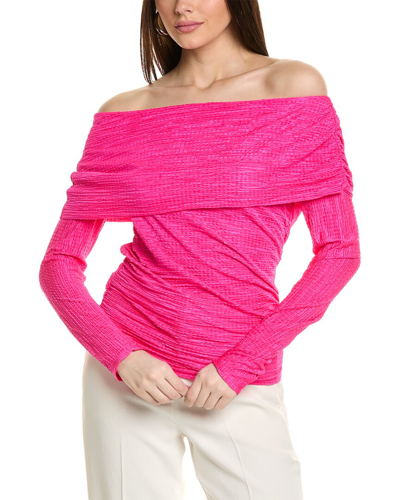 Bcbgmaxazria Asymmetric Top In Pink