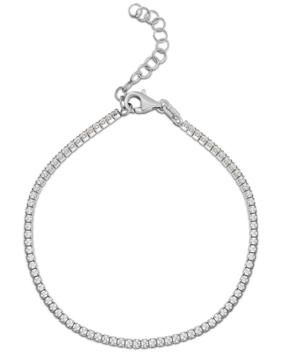 Sphera Milano 18k Over Silver Cz Bracelet