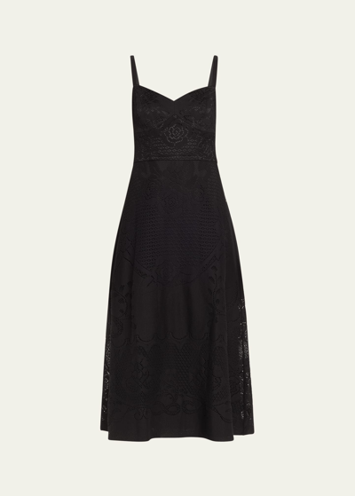 Kobi Halperin Willow Lace Dress In Black