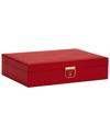 Wolf Palermo Medium Red Jewelry Box 213272