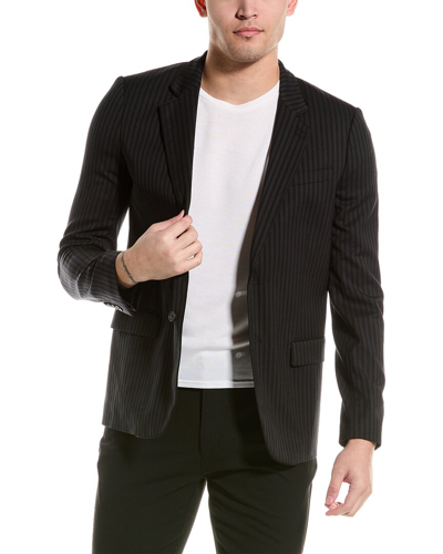 The Kooples Wool-blend Suit Jacket In Black