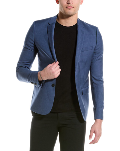 The Kooples Wool Suit Jacket In Blue