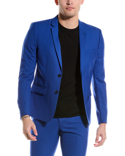 The Kooples Wool Suit Jacket In Blue