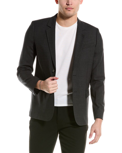 The Kooples Wool-blend Suit Jacket In Black