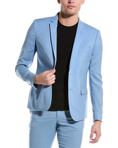 The Kooples Wool Suit Jacket In Blue