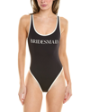 Weworewhat Piped Scoop One Piece