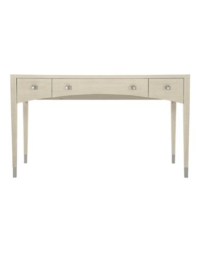 Bernhardt East Hampton Desk In Cerused Linen