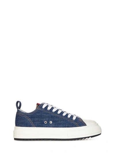 Dsquared2 Sneakers In Lavado Oscuro