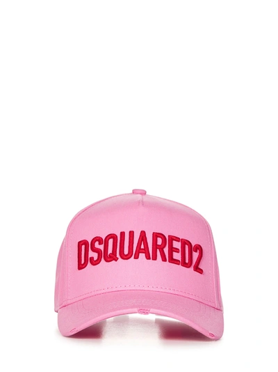 Dsquared2 Baseball Hat In Rose