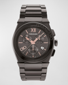 Ferragamo Vega Chrono Bracelet Watch In Gray