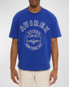 Avirex Men's Stadium Logo-print Crewneck T-shirt In Mazerine Blue