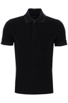TOM FORD LIGHTWEIGHT TERRY CLOTH POLO