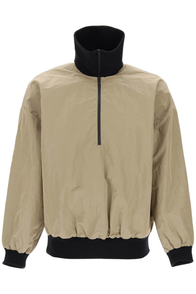 FEAR OF GOD "HALF-ZIP TRACK JACKET WITH