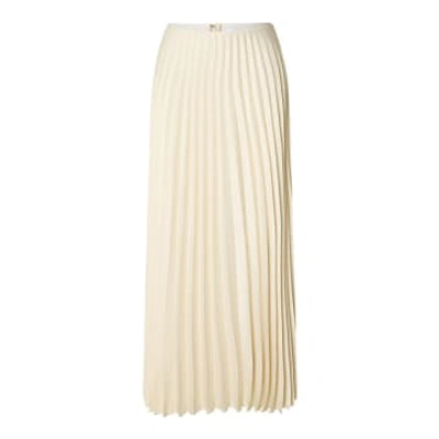 Selected Femme Tina Maxi Skirt In White