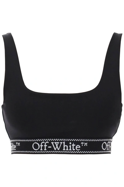 OFF-WHITE OFF WHITE "SPORT BRA WITH BRANDED BAND"