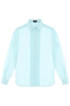 TOM FORD TOM FORD SILK SHIRT WITH PLASTRON