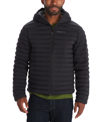 Marmot Men's Echo Featherless Hooded Puffer Jacket In Black