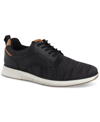 ALFANI MEN'S XAVIER KNIT MODERN SNEAKER, CREATED FOR MACY'S