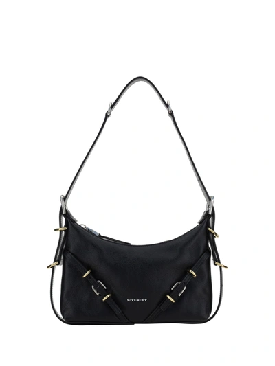 Givenchy Voyou Medium Shoulder Bag In Black