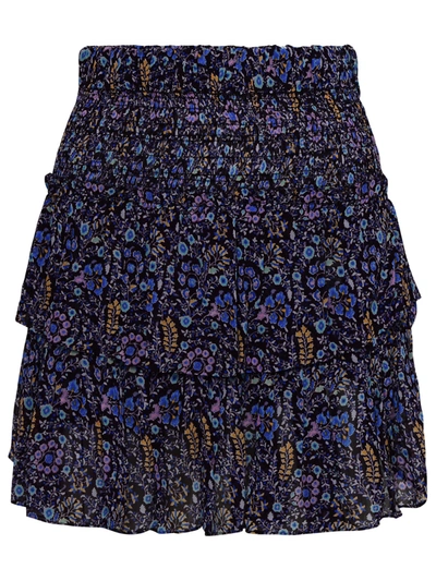 ISABEL MARANT ÉTOILE ISABEL MARANT ETOILE 'HILARI' MINISKIRT IN MULTICOLOURED VISCOSE WOMAN