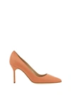 Manolo Blahnik Pointed High Heels In Multicolor