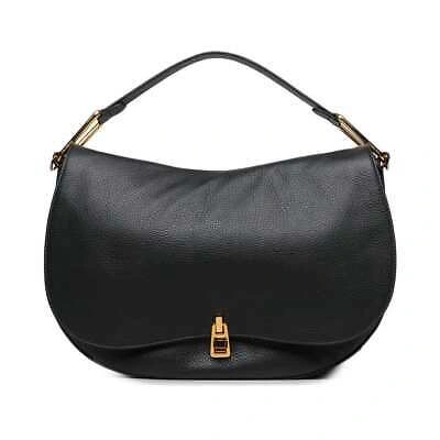 Pre-owned Coccinelle Fashion Handbag  Spells Soft Women Black - E1pqr180201001