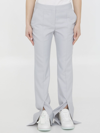 OFF-WHITE CORPORATE TECH BASIC SLIM TROUSERS