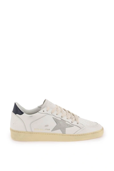 Golden Goose Ball Star Leather Sneakers In Multicolor