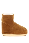 Moon Boot Icon Low Suede Boots In Brown