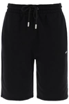 OFF-WHITE OFF WHITE "SPORTY BERMUDA SHORTS WITH EMBROIDERED ARROW