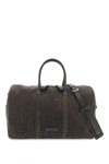 TOM FORD TOM FORD SUEDE DUFFLE BAG